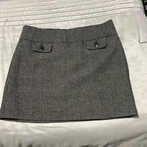 Cute wool miniskirt